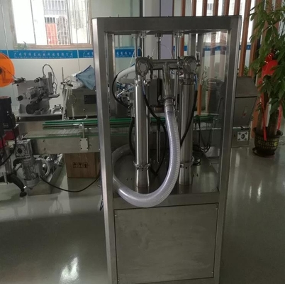 Servo Motor PLC Cosmetic Liquid Filling Machine 2 Heads for Glass Bottle