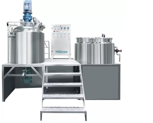 Stable Practical Vacuum Emulsifying Homogenizer, 220V Vacuum Homogenizer Cream Mixer