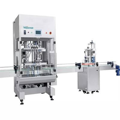 Αυτόματη μηχανή πλήρωσης μπουκαλιών 50-5000ML, μηχανή εμφιάλωσης ανθρακούχων ποτών SUS303