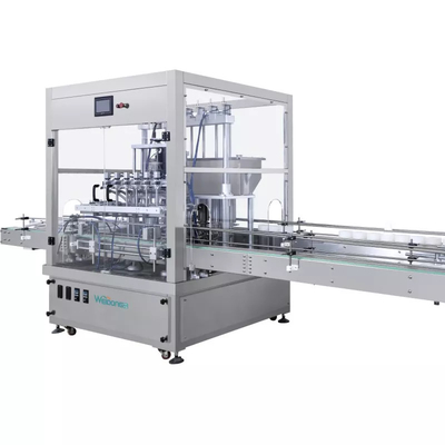 10000ml αυτοματοποιημένη μηχανή πλήρωσης για το νερό, το χυμό, το έλαιο και την καλλυντική κόλλα