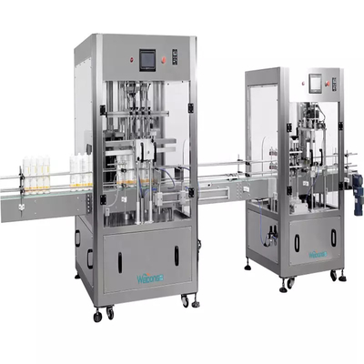 10-1000ml 50Hz Αυτοματοποιημένη Γεμιστική Μηχανή 220V για Χυμό Νερό