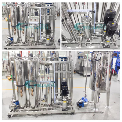 500L Antirust RO Επεξεργασία Μηχανήματος Καθαριστή Νερού Διάμετρος εισόδου 1000mm