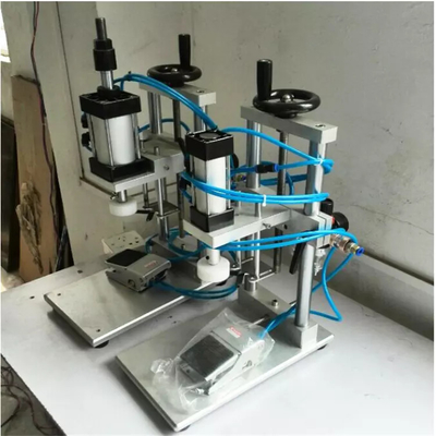 PLC Perfume Screw Capping Machine Pneumatic Driven Multi Function