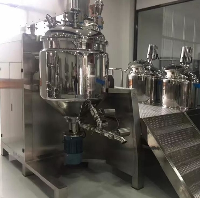Pneumatic Lotion Καλλυντικός Μίκτης Γαλακτωματοποιητής 50 λίτρων SUS304 SUS316