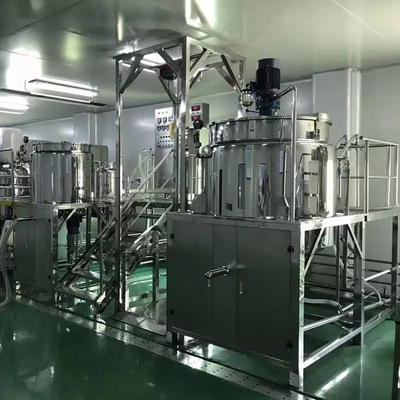 Pneumatic Lotion Καλλυντικός Μίκτης Γαλακτωματοποιητής 50 λίτρων SUS304 SUS316