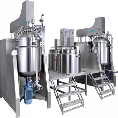 220V 380V Skin Care Cosmetic Emulsifier Mixer Homogenizer Practical