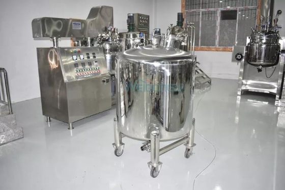 Biotechnology 500L Mixing Tank Agitator Moveable Multi Function