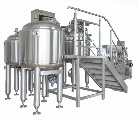 Homogenizer κενός αναμίκτης γαλακτωματοποιητή αλοιφών για την καλλυντική κατασκευή κρέμας