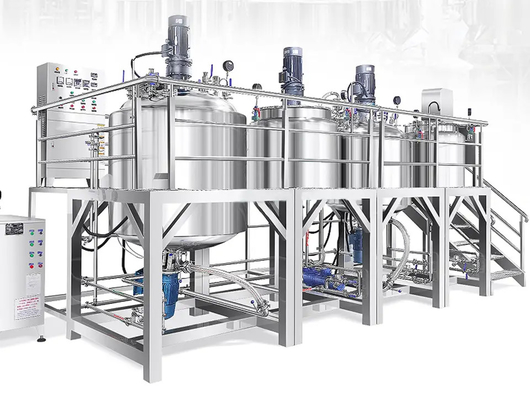 Homogenizer κενός αναμίκτης γαλακτωματοποιητή αλοιφών για την καλλυντική κατασκευή κρέμας