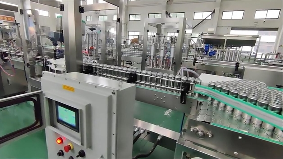 300ml αυτοματοποιημένη μηχανή πλήρωσης για την αυτόματη γεμίζοντας γραμμή παραγωγής αερολύματος