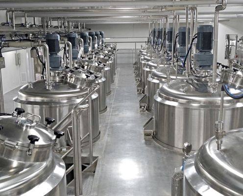 60 ενιαίο στρώμα r/m 2000L που αναμιγνύει τη δεξαμενή για τα υγρά προϊόντα