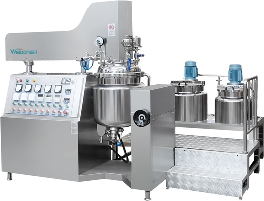 100-5000L καλλυντική δύναμη διάστασης 2.2-30KW γαλακτωματοποιητή προσαρμοσμένη αναμίκτης