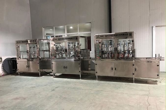 Χαμηλού θορύβου προγραμματίσημη λογικής μηχανή πλήρωσης ελεγκτών καλλυντική υγρή 10-1200ml
