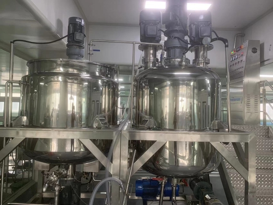 50-5000L Κοσμητικό Εξατμιστήρα Αναμεικτικά Χημικά Εργαλεία Επεξεργασίας 1 έτος Εγγύηση