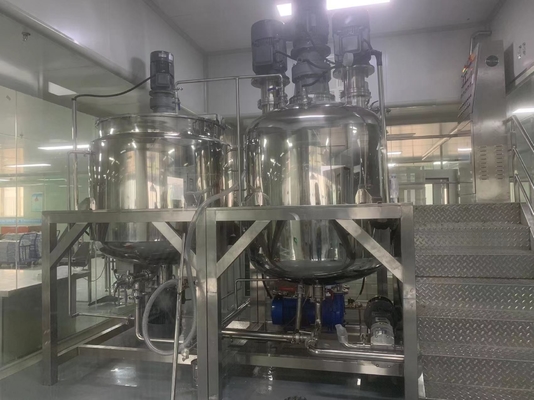 50-5000L Κοσμητικό Εξατμιστήρα Αναμεικτικά Χημικά Εργαλεία Επεξεργασίας 1 έτος Εγγύηση