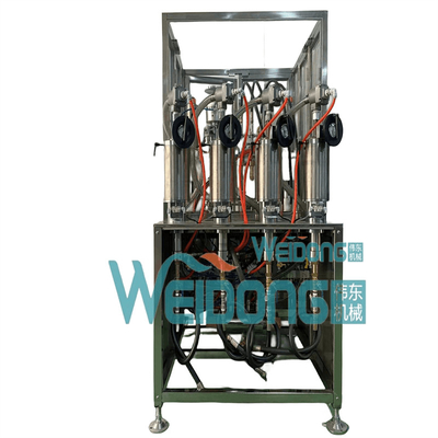 Μηχανή πλήρωσης μάσκας προσώπου AC220V 50HZ 6.5KW με πίεση αέρα 0.7-0.85mpa
