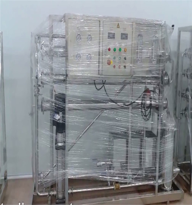 1.2L/min Σύστημα φιλτραρίσματος νερού από ανοξείδωτο χάλυβα GFRP με εγγύηση ενός έτους