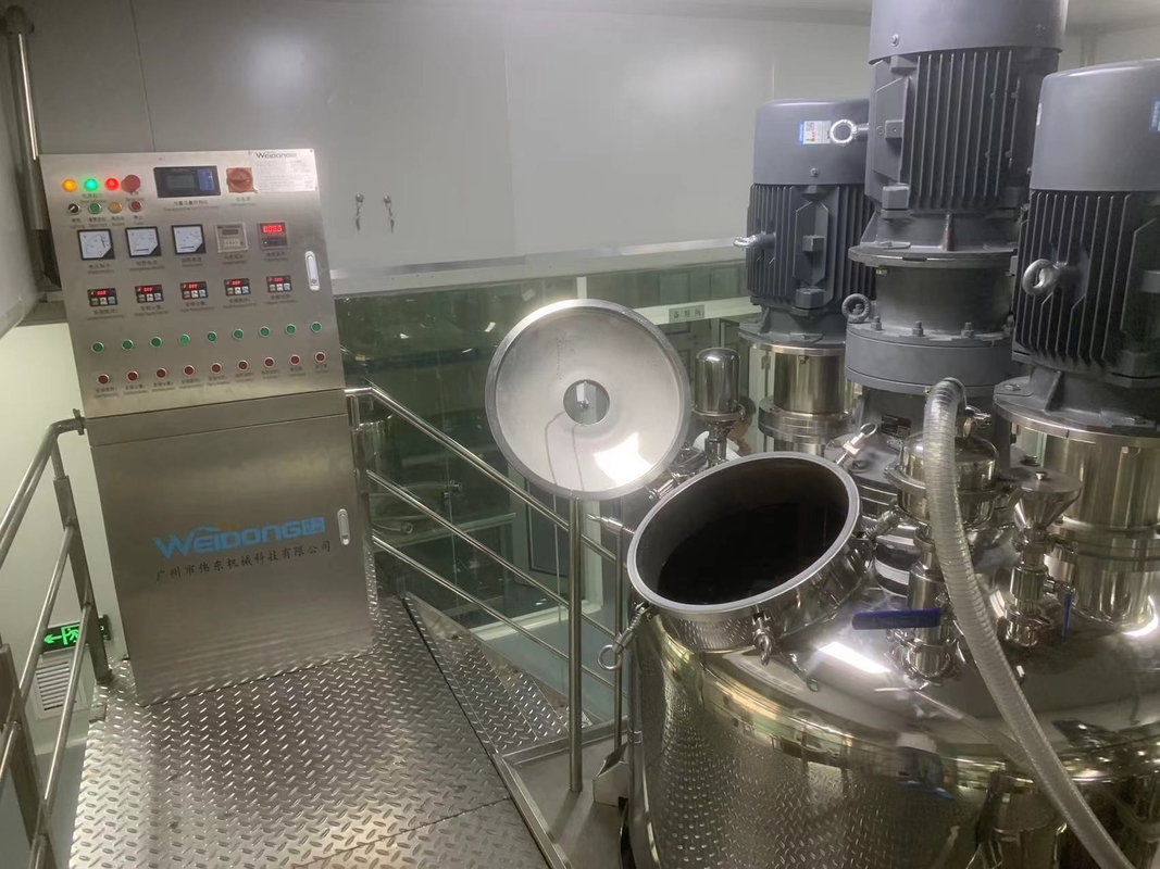500-5000KG υγρός ταραχοποιός αναμικτών με την ηλεκτρική θέρμανση καυτού πετρελαίου ατμού εξουσιοδότηση 1 έτους