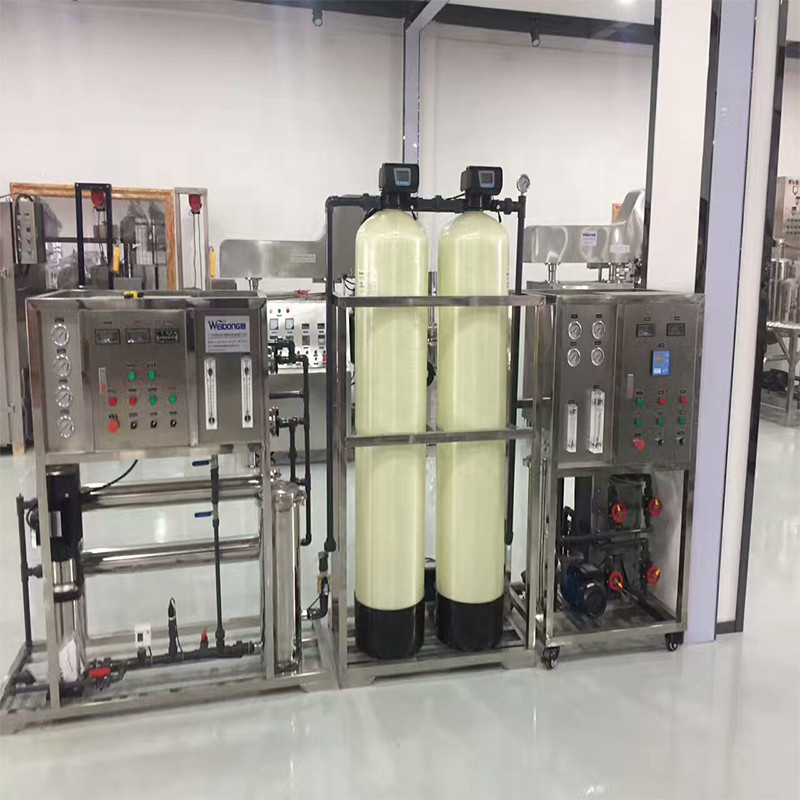 1.2L/min Σύστημα φιλτραρίσματος νερού από ανοξείδωτο χάλυβα GFRP με εγγύηση ενός έτους